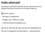 Woning gezocht in wuustwezel, Immo, Huizen te huur, Vrijstaande woning, Direct bij eigenaar, 3 kamers, Provincie Antwerpen