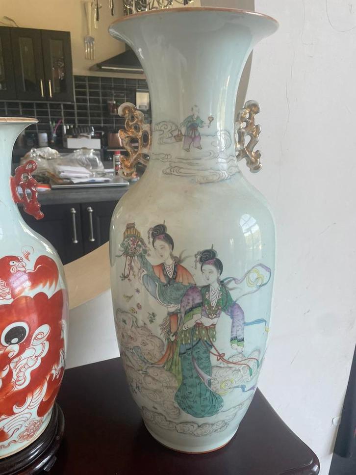 Chinese vazen, Antiek en Kunst, Antiek | Vazen, Ophalen of Verzenden