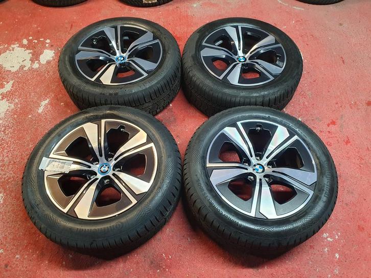 Originele BMW winterset 17" wielen NIEUW serie 4 i4 G26, Auto-onderdelen, Banden en Velgen, Banden en Velgen, Winterbanden, 17 inch