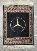 Tapis avec logo Mercedes 50*62cm, 50 à 100 cm, Rectangulaire, Geknoopt klassiek, Moins de 50 cm