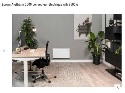 Eurom Alutherm 2500 wifi elektrische convector 2500W - NIEUW, Doe-het-zelf en Bouw, Verwarming en Radiatoren, Nieuw, Thermostaat