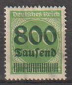 Duitse Rijk 1923 nr 307*, Postzegels en Munten, Verzenden, Duitse Keizerrijk