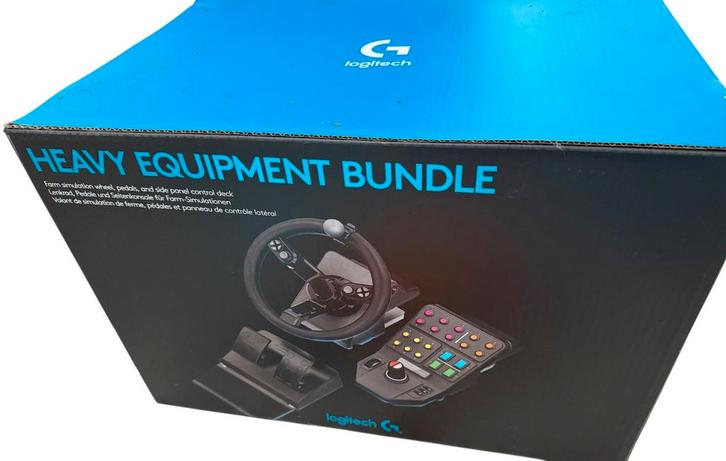Logitech G Saitek Heavy Equipment Bundle - Nieuwstaat, Computers en Software, Joysticks, Nieuw, Ophalen of Verzenden