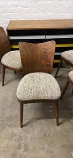 4 vintage stoelen uit de jaren 60