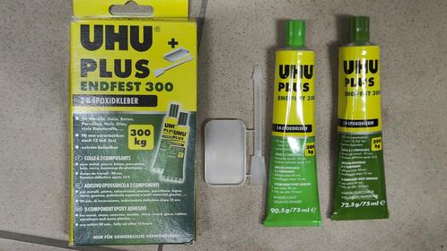 Uhu plus 300 Twee componenten lijm, nieuw, groot pakje, Doe-het-zelf en Bouw, IJzerwaren en Bevestigingsmiddelen, Nieuw, Overige typen