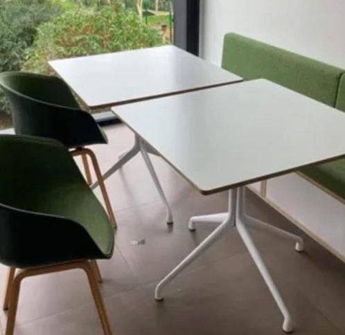 HAY AAT15 tafel, Huis en Inrichting, Tafels | Bijzettafels, Zo goed als nieuw, Vierkant, 60 cm of meer, 75 cm of meer, Metaal of Aluminium