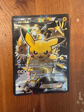 Pikachu EX XY124 beschikbaar voor biedingen