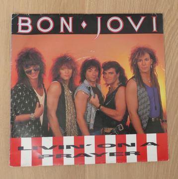 7"  Bon Jovi ‎– Livin' On A Prayer 
