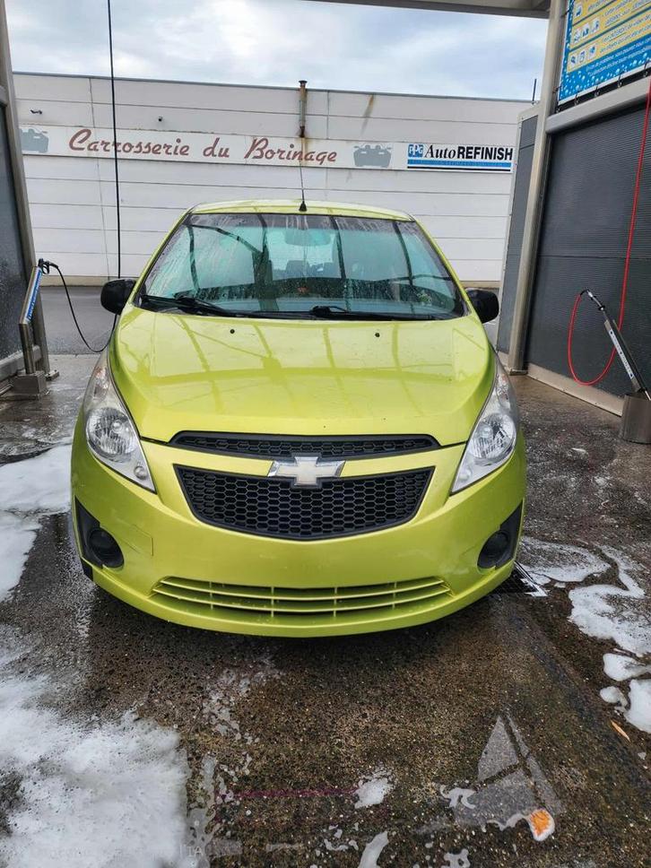 Chevrolet spark, Auto's, Chevrolet, Particulier, Spark, Benzine, Euro 5, Overige carrosserie, Groen, Grijs