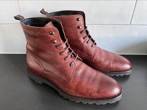 Floris van Bommel Herenschoenen maat 9 / 43, Kleding | Heren, Schoenen, Zo goed als nieuw, Boots, Bruin, Ophalen of Verzenden