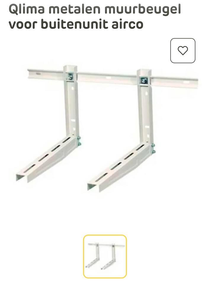 Muurbeugel airco, Autos : Pièces & Accessoires, Climatisation & Chauffage, Enlèvement