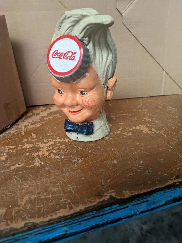 Coca Cola Boy spaarpot RETRO, Verzamelen, Retro, Huis en Inrichting, Ophalen