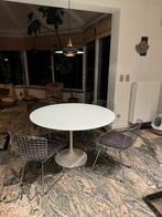 Originele tulip tafel Knoll (jaren 70) 120cm diameter, Huis en Inrichting, Tafels | Eettafels, Ophalen, Gebruikt, Vijf personen of meer