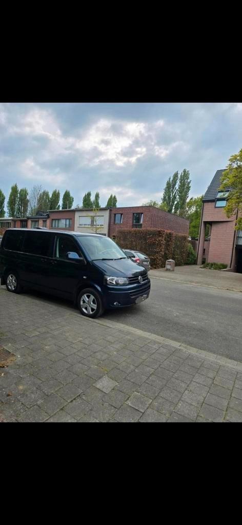 Volkswagen t5 transporter 2.0 diesel dsg automaat, Auto's, Volkswagen, Particulier, Transporter, 360° camera, ABS, Achteruitrijcamera