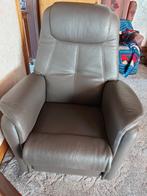 Lederen elektrische relaxzetel  - Hukla, Ophalen, Zo goed als nieuw, Leer