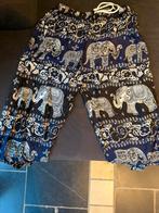 Pantalon cotin leger motif éléphant thailandais, Kleding | Dames, Jumpsuits, Ophalen of Verzenden, Zo goed als nieuw