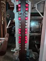 Rek voor fitnesshalters, Ophalen