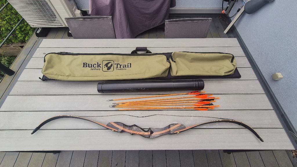 recurve boog Bearpaw Mohican LINKS, Ophalen, Zo goed als nieuw, Recurveboog