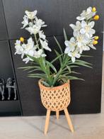 Support pour plantes avec orchidée artificielle, Enlèvement, Comme neuf