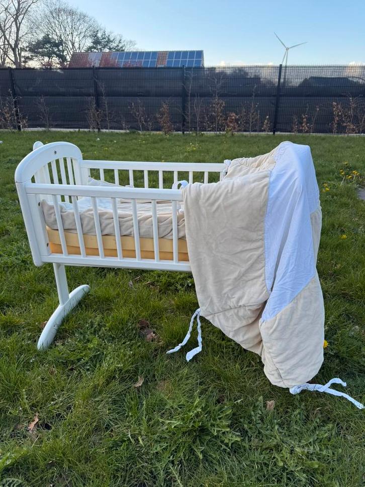 Babywieg / schommelwieg “Nursery Troll”, Enfants & Bébés, Berceaux & Lits, Comme neuf, Berceau, Enlèvement