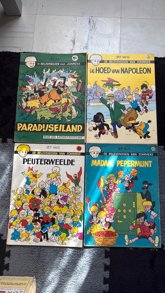 De belevenissen van Jommeke, Boeken, Stripverhalen, Gelezen, Meerdere stripboeken, Ophalen
