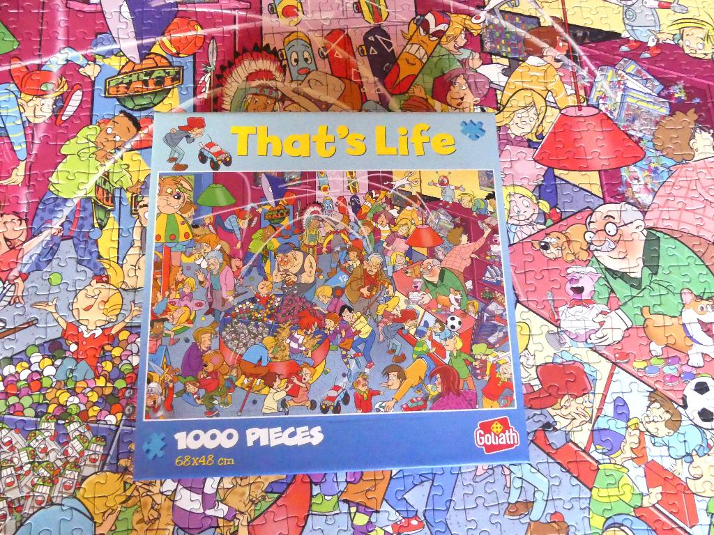 Puzzle Goliath That's Life :  TOYSHOP - 1000 pièces, Enlèvement ou Envoi, 500 à 1500 pièces, Comme neuf, Puzzle