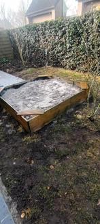 BANKIRAI ZANDBAK, Ophalen, Zo goed als nieuw