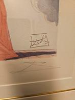 Gesigneerde ets Salvador Dali, Ophalen