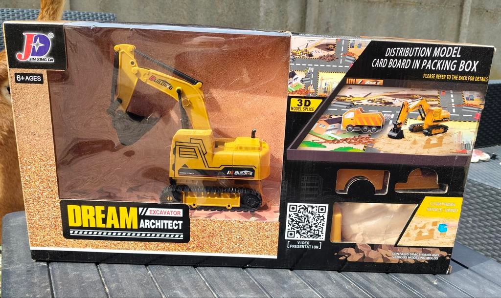 Graafmachine op afstandsbediening, Ophalen