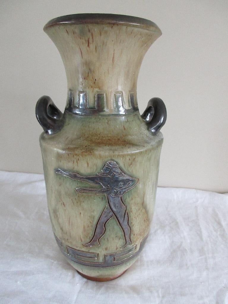 Ancien vase Guérin poterie céramique mythologie grecque, Antiquités & Art, Antiquités | Céramique & Poterie, Enlèvement