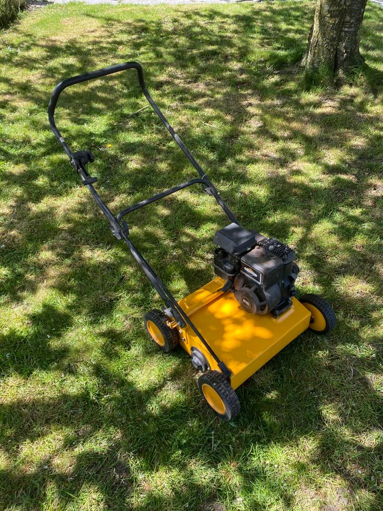 Verticuteer Machine Benzine, Jardin & Terrasse, Scarificateurs, Enlèvement, Comme neuf, Essence