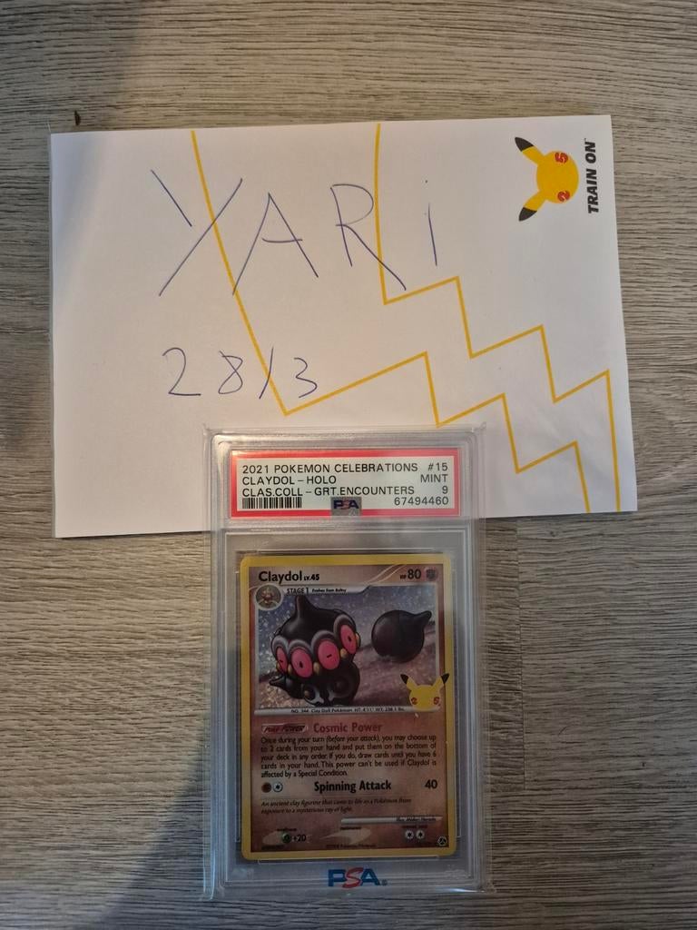 Claydol celebrations psa 9, Enlèvement ou Envoi, Neuf