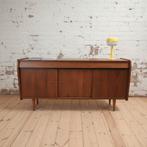 Enfilade teck vintage type scandinave, Maison & Meubles, Enlèvement ou Envoi, Utilisé, Scandinave