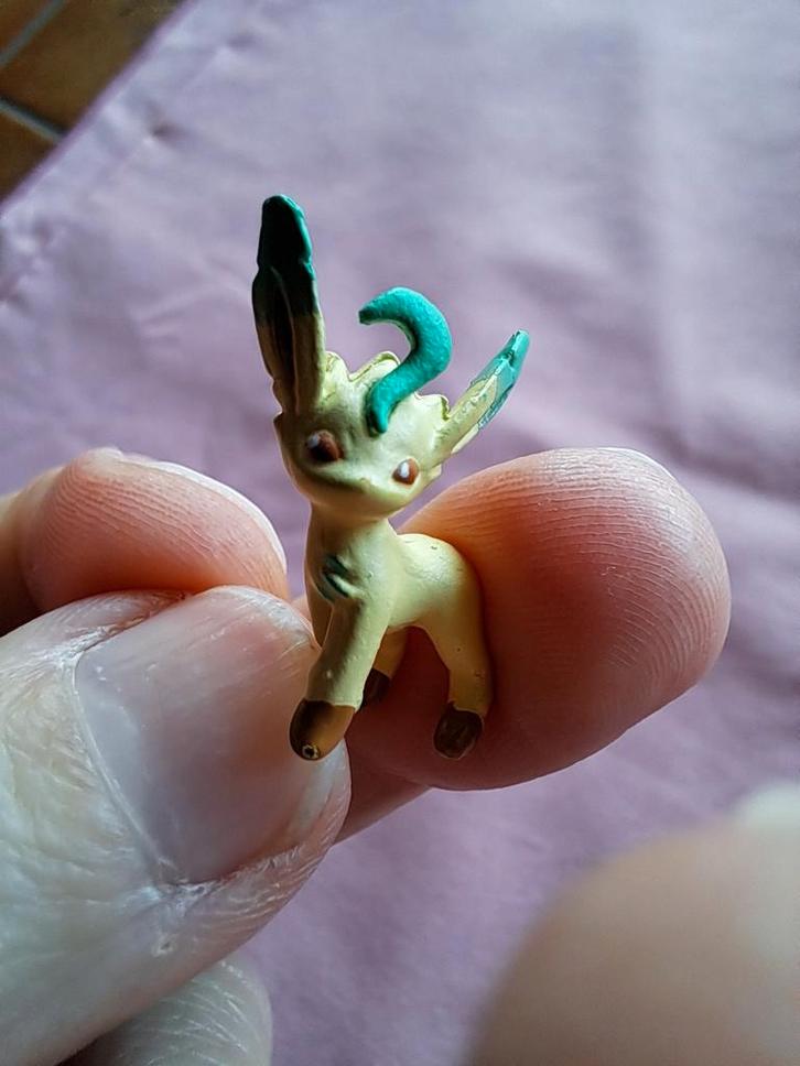 Mini-Pokemon Phyllalli, Kinderen en Baby's, Speelgoed | Actiefiguren, Gebruikt, Ophalen of Verzenden