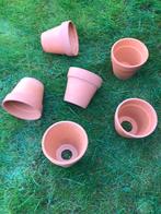 A vendre 6 POTS en TERRE CUITE., Jardin & Terrasse, Utilisé