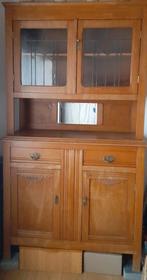 Buffetkast, Maison & Meubles, Armoires | Buffets, 25 à 50 cm, Avec tablette(s), 100 à 150 cm, Verre