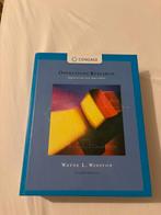Operations Research 4th edition by Wayne L. Winston, Boeken, Studieboeken en Cursussen, Ophalen of Verzenden, Zo goed als nieuw