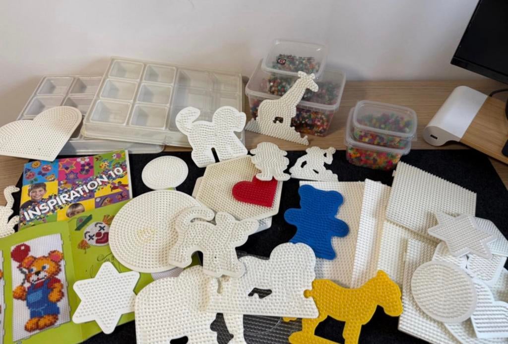 Strijkparels groot lot bodemplaten, Kinderen en Baby's, Speelgoed | Educatief en Creatief, Gebruikt, Ophalen of Verzenden