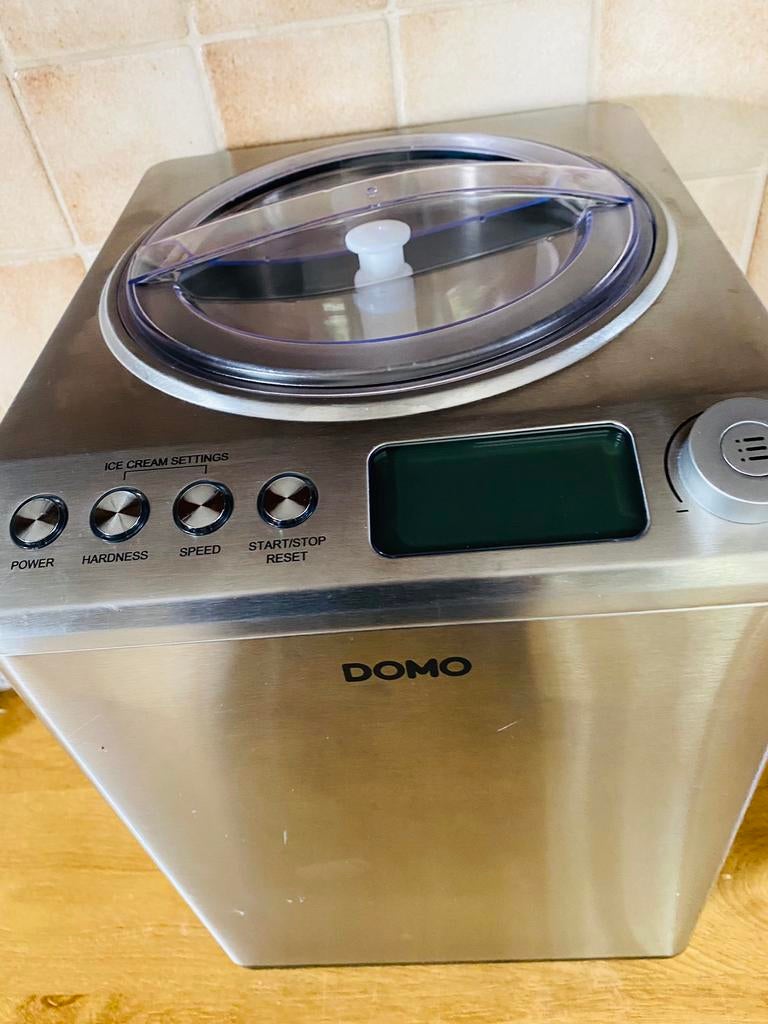 Roomijsmachine, Electroménager, Mélangeurs de cuisine, Neuf, 2 à 3 litres, 3 vitesses ou plus, Enlèvement