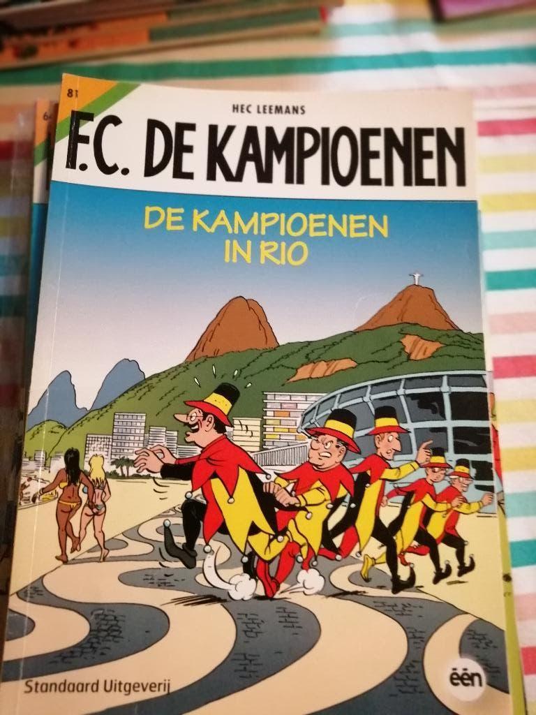 Fc de kampioenen strips deel 2, Boeken, Meerdere stripboeken, Ophalen of Verzenden, Zo goed als nieuw, Hec Leemans
