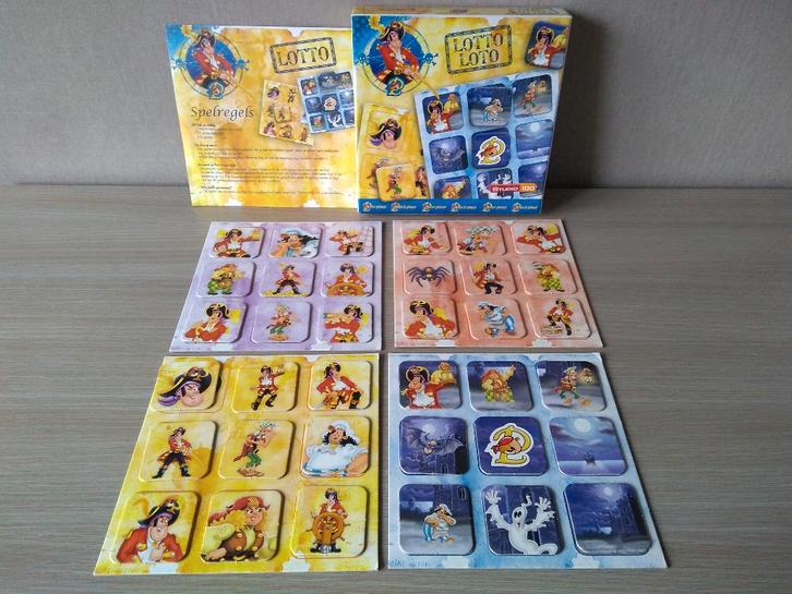 ✪ Gezelschapsspel Lotto Piet Piraat, Hobby en Vrije tijd, Gezelschapsspellen | Bordspellen, Zo goed als nieuw, Ophalen of Verzenden