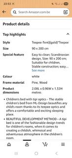 Lit enfant, Enfants & Bébés, Sommier à lattes, Enlèvement, 180 cm ou plus, 85 à 100 cm