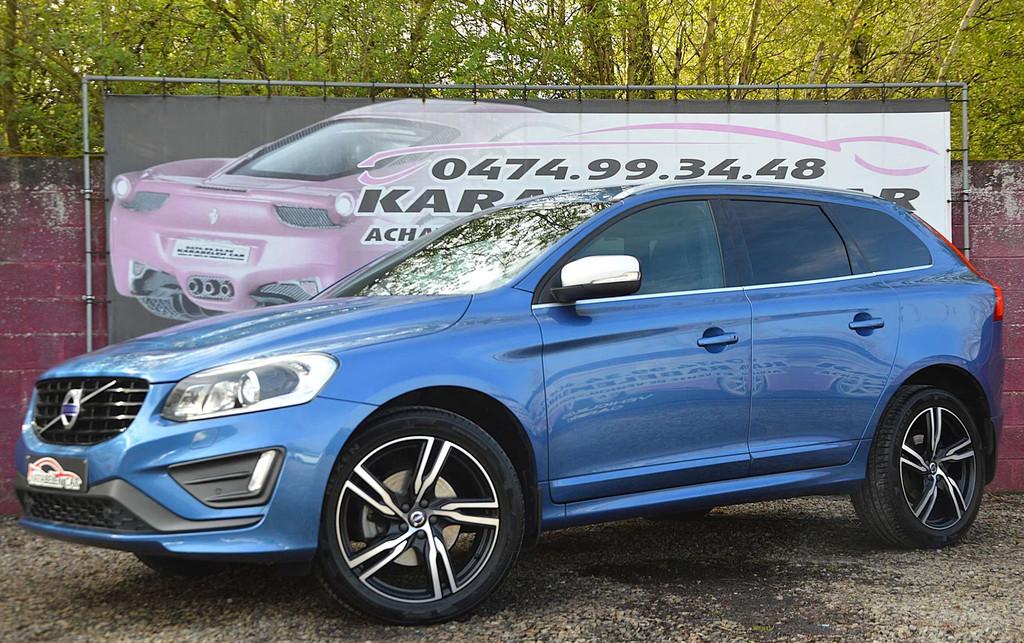 Volvo XC60 2.0D R-design BOITE AUT NAV CAM CRUIS CLIM 75.022, Autos, Achat, Entreprise, Noir, 5 portes