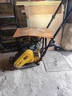 Plaque vibrante dameuse, Enlèvement