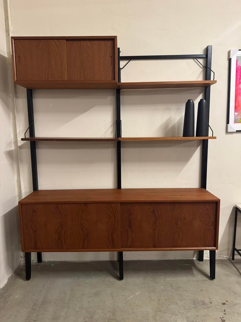 Poul Cadovius by Toyal System vintage modulair wandsysteem, Ophalen of Verzenden