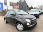 Fiat 500 Lounge AUTOMAAT 042000km 1.2i 11/2012 1ste eigenaar, Auto's, Zwart, Bedrijf, Berline, Grijs