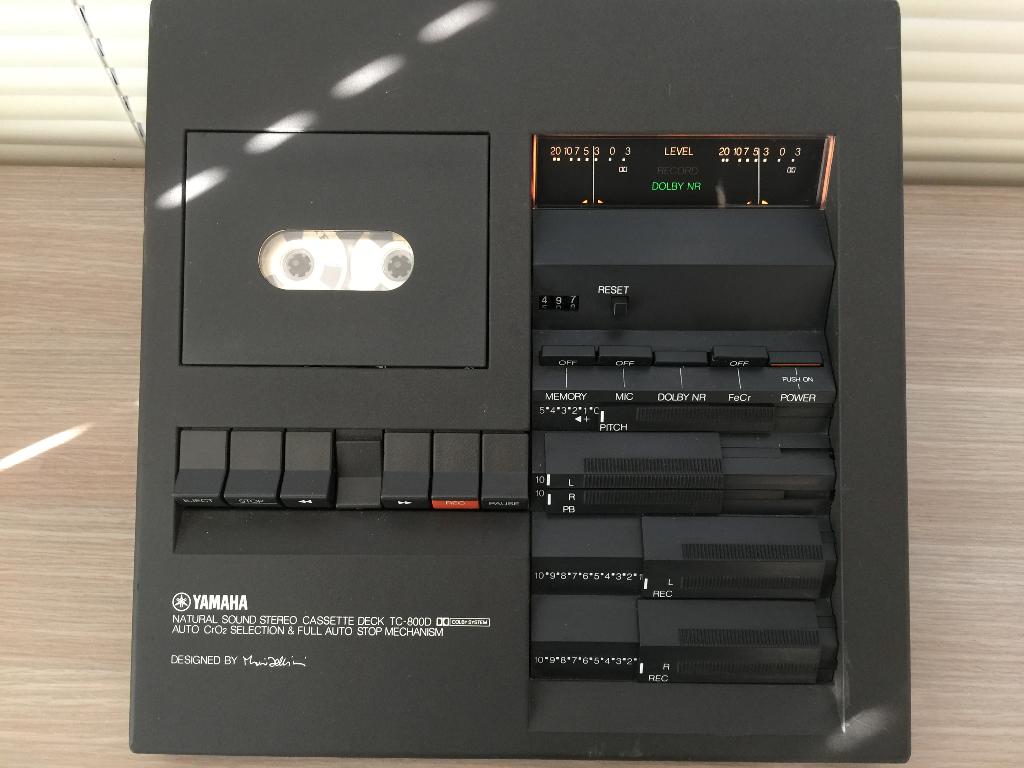 Yamaha TC-800 hi-fi cassettedeck, Ophalen, Enkel