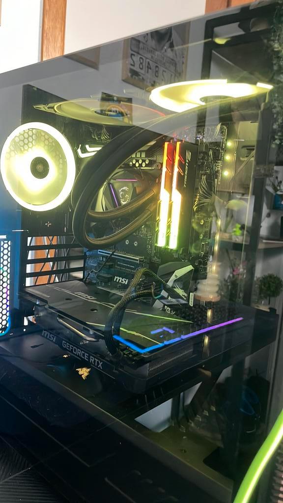 Gaming pc RTX 2080 / i7-9700K + 32” 180Hz Curved Monitor |, Computers en Software, Desktop Pc's, Gebruikt, 4 Ghz of meer, SSD