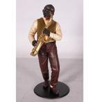 Jazz beeld 95 cm - Saxofoon jazzbeeld, Ophalen, Nieuw