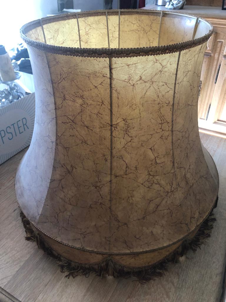 Vintage antieke lampenkaphoed, Ophalen